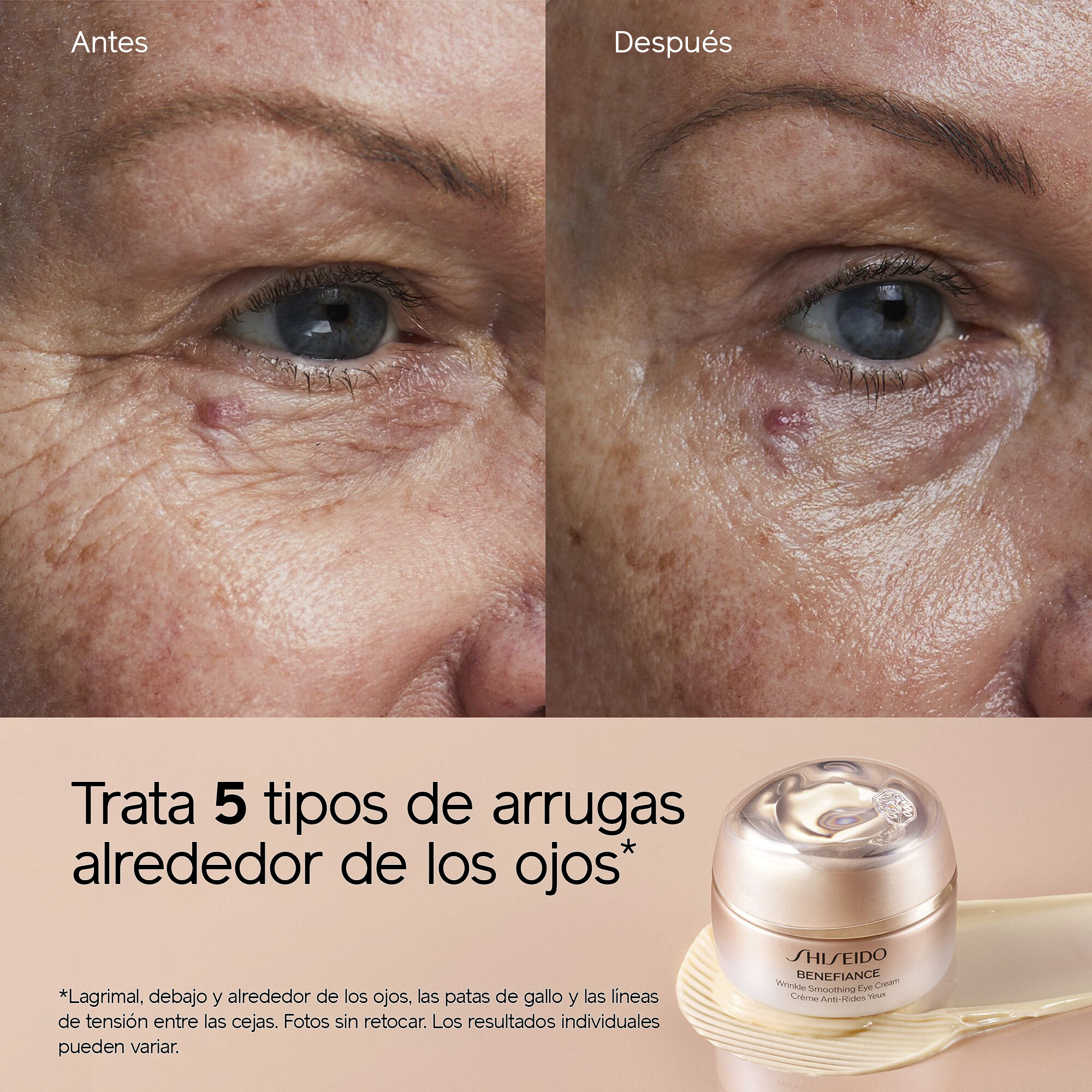 Benefiance Wrinkle Smoothing Eye Care Set (valor de -$120,