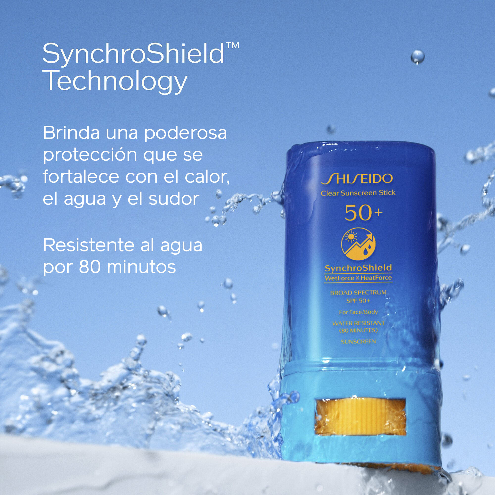 Clear Sunscreen Stick SPF 50+,